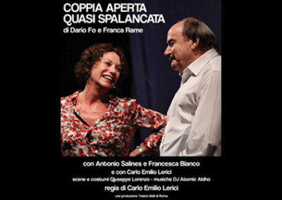 MARTEDI 18 AGOSTO: ANTONIO SALINES, FRANCESCA BIANCO – COPPIA APERTA QUASI SPALANCATA